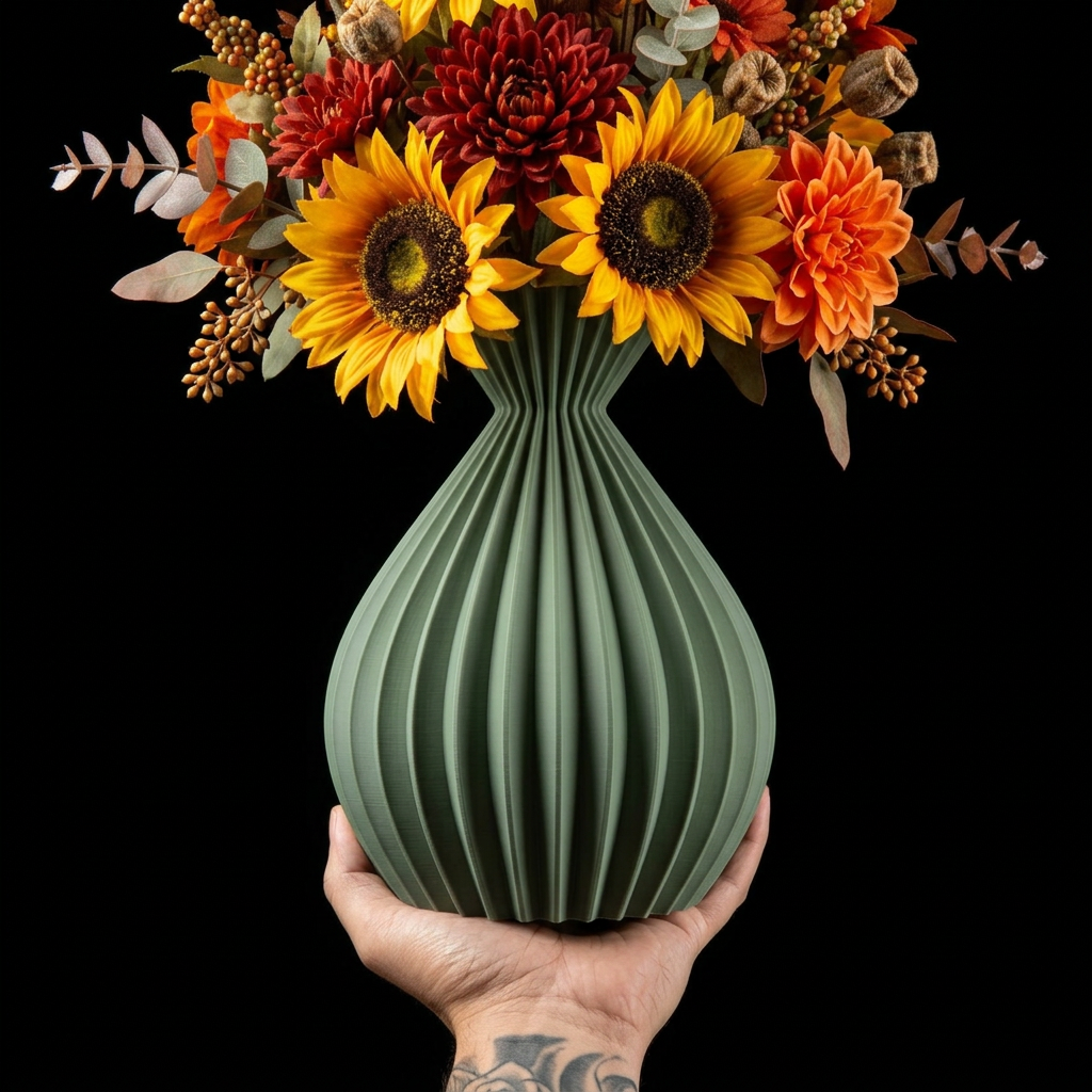 Çiçek Vazosu No: 009, 20cm